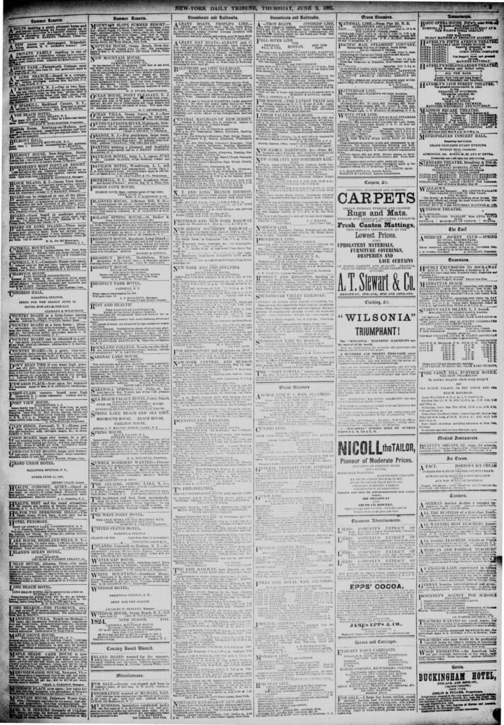 Full page: American Horse Iroquois Wins English Derby in Historic 1881 Victory