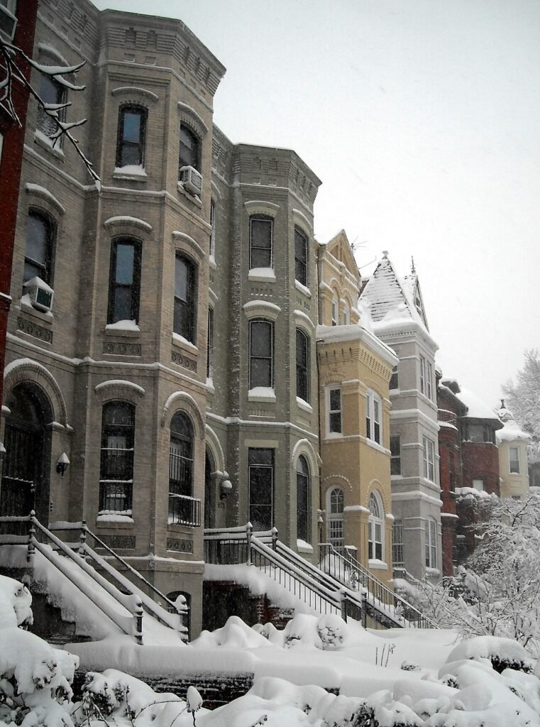 Washington Snowbound as Blizzard Paralyzes Capital in February 1899