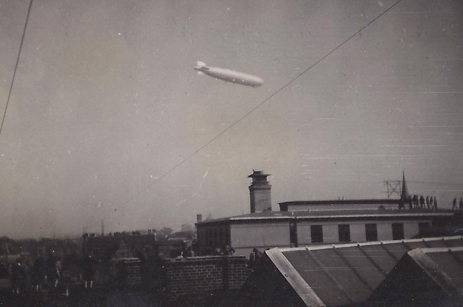 German-Built Zeppelin ZR-3 Prepares Atlantic Crossing to America, October 1924